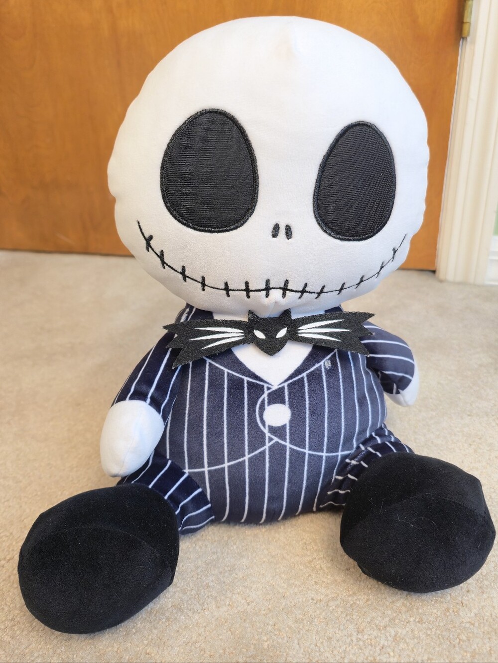Nightmare Before Christmas Jack Skellington Weighted Plush Bean